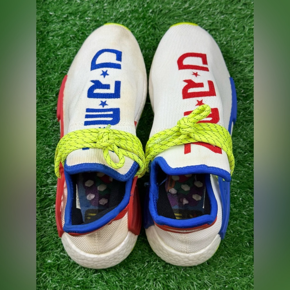 Adidas Pharrell x N.E.R.D. x NMD Human Race(Homecoming) Sneaker -EE6283 Size 9.5